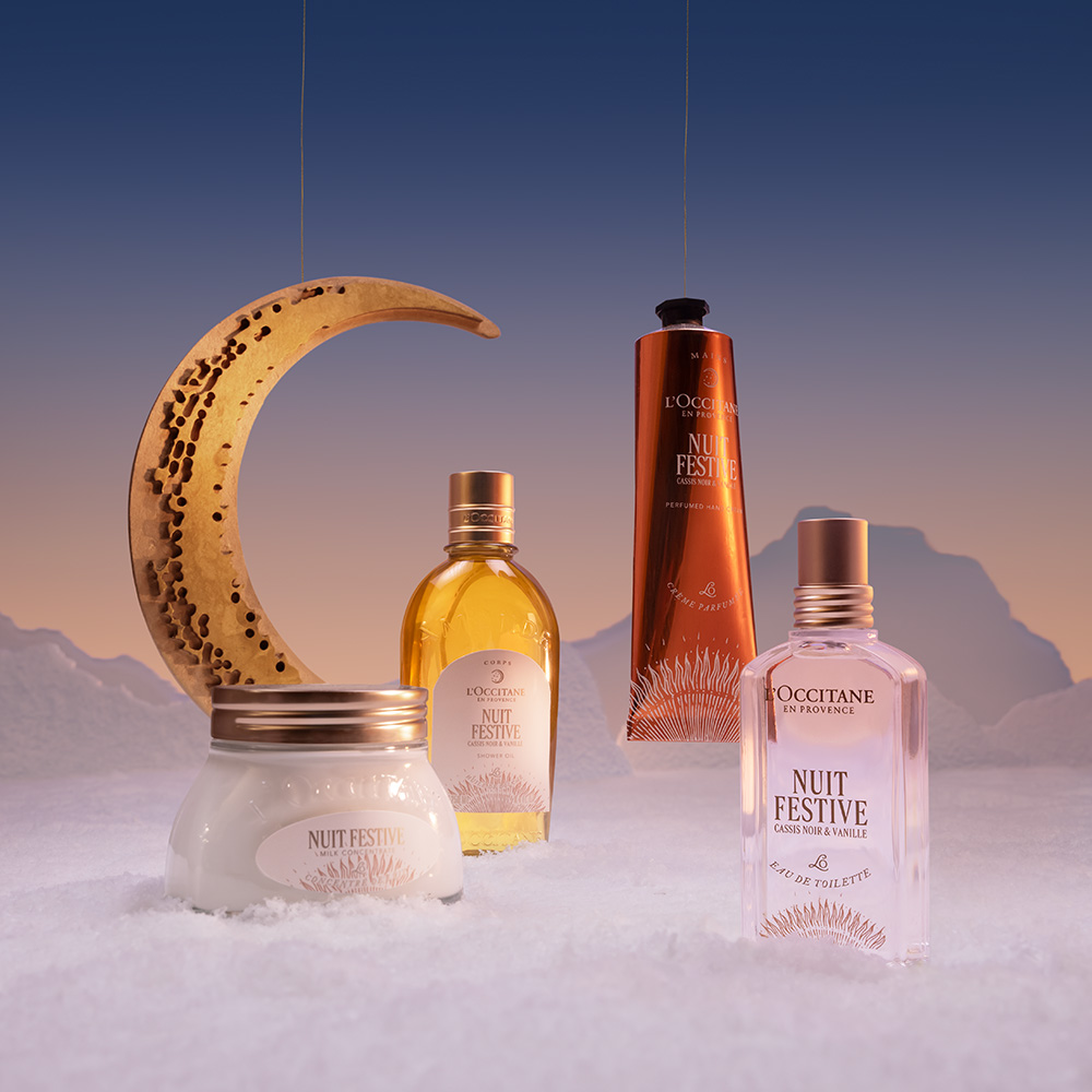 値下げL'OCCITANE Nuit Festive セット Bálsamo Labial Amêndoa Noite Festiva 12mL | L'Occitane en Provence